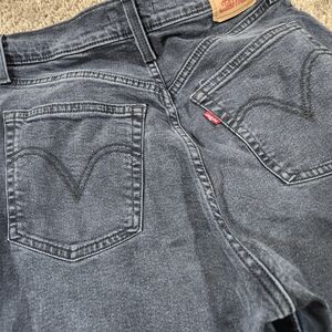 Women's Ribcage High Rise Levi's Black/Gray (vintage wash) Jeans size 31